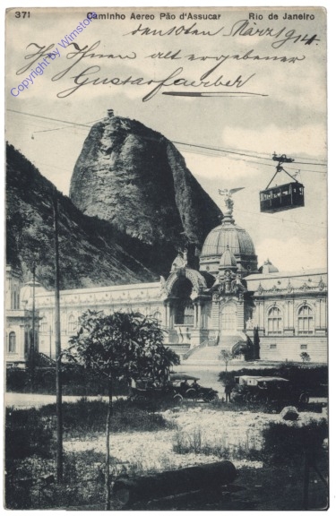 Rio de Janeiro, Caminho Aereo Pao d'Assucar