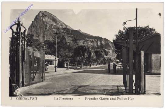 Gibraltar, La Frontera