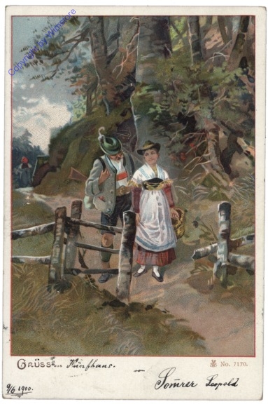 ak165741 Spaziergang in Tracht