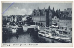 ak165747 Danzig, Grüne Brücke und grünes Tor