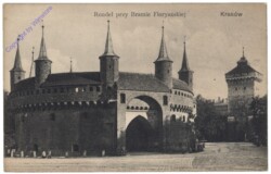 Krakau (Krakow), Rondel przy Bramie Floryanskiej