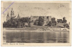ak165767 Krakau (Krakow), Burg von der Ostseite