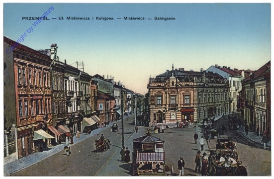 Przemysl, Mickiewicz- u. Bahngasse