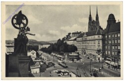 Brno (Brünn), Bahnhofaussicht