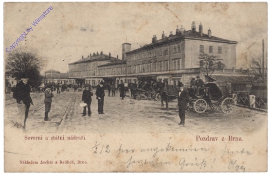 Brno (Brünn), Severni a statni nadrazi