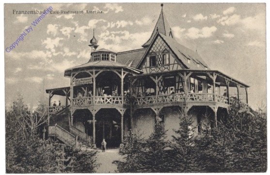 Frantiskovy Lazne (Franzensbad), Cafe-Restaurant Amerika