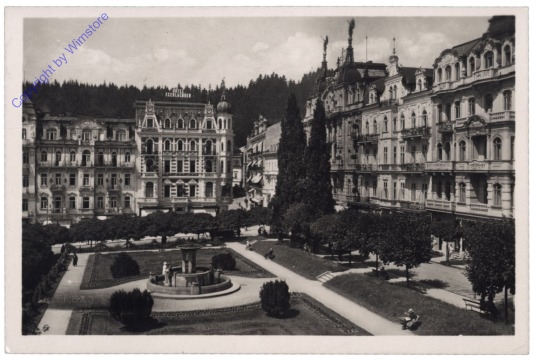 Marianske Lazne (Marienbad), Schillerplatz