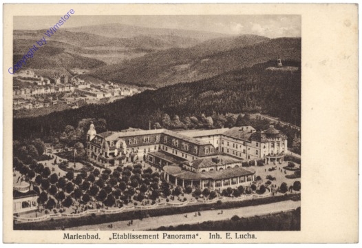 Marianske Lazne (Marienbad), Etablissement Panorama