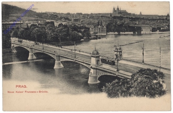 Praha (Prag), Neue Kaiser Franzens-Brücke