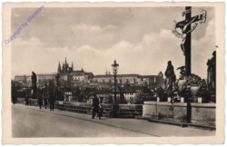 ak165924 Praha (Prag), Hradschin und Karlsbrücke