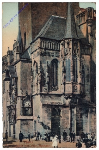 ak165932 Praha (Prag), Erkerkapelle am altst. Rathaus