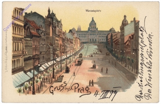 Praha (Prag), Wenzelsplatz