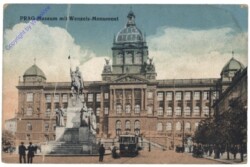 Praha (Prag), Museum mit Wenzels-Monument