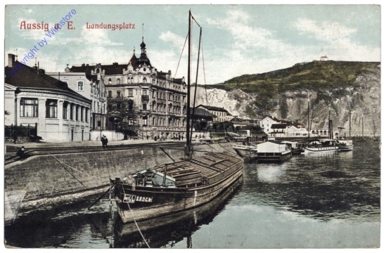 Usti nad Labem (Aussig), Landungsplatz