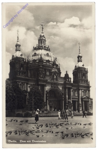 Berlin, Dom und Domtauben
