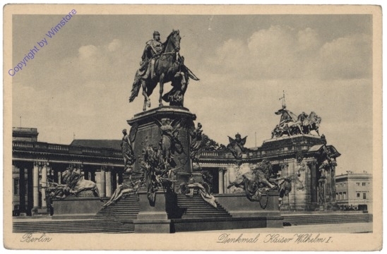 Berlin, Nationaldenkmal Kaiser Wilhelm I.