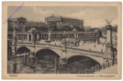 Berlin, Nationalgalerie und Friedrichsbrücke