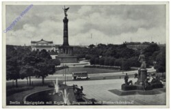 ak166039 Berlin, Siegessäule und Bismarckdenkmal