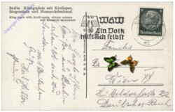ak166039a Berlin, Siegessäule und Bismarckdenkmal