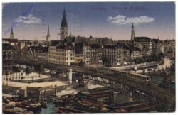 Hamburg, Hafen und Hochbahn