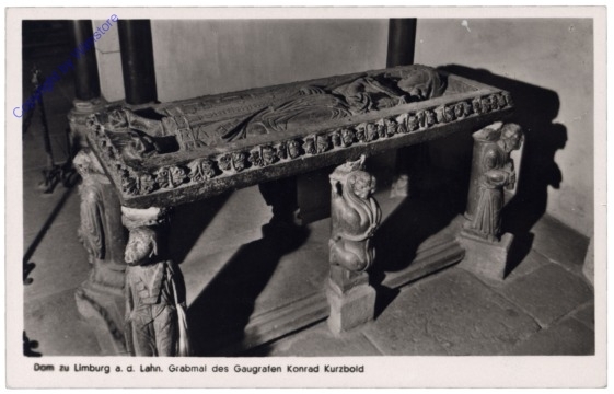 Limburg an der Lahn, Dom, Grabmal des Gaugrafen Konrad Kurzbold
