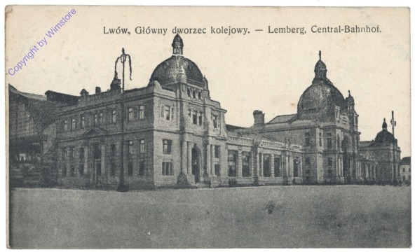ak166120 Lwiw (Lemberg), Bahnhof, Central-Bahnhof