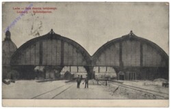 ak166122 Lwiw (Lemberg), Bahnhofperron