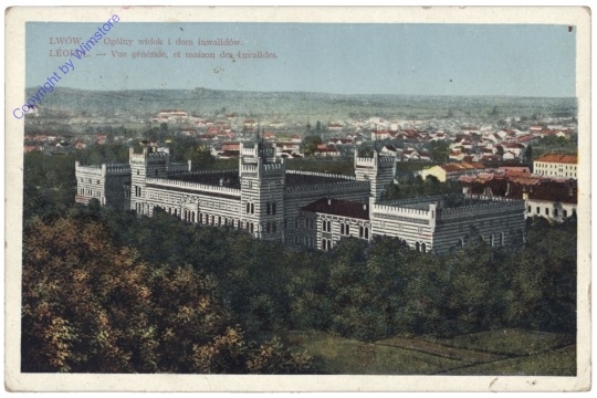 ak166140 Lwiw (Lemberg), Inwaliden-Haus