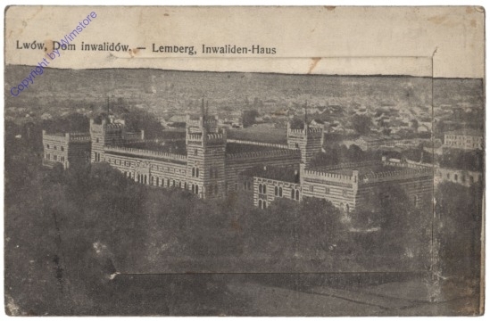 ak166142 Lwiw (Lemberg), Inwaliden-Haus