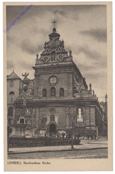 ak166162 Lwiw (Lemberg), Bernhardiner Kirche