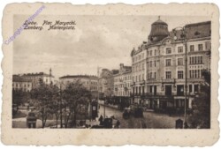ak166197 Lwiw (Lemberg), Marienplatz