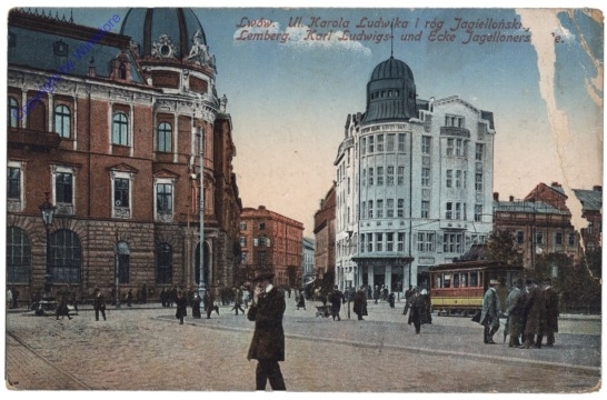 ak166216 Lwiw (Lemberg), Karl Ludwigs- und Ecke Jagelloners...
