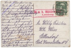 ak166230a Lwiw (Lemberg), Sapieha-Gasse