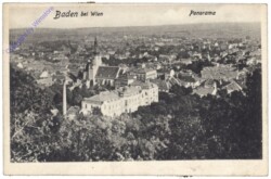 ak166260 Baden, Panorama