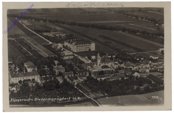Biedermannsdorf, Fliegeraufnahme