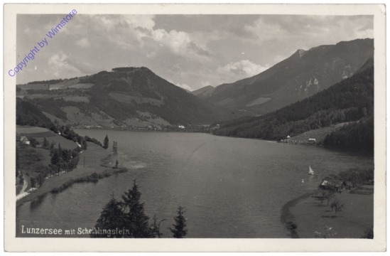 Lunzersee, mit Scheiblingstein
