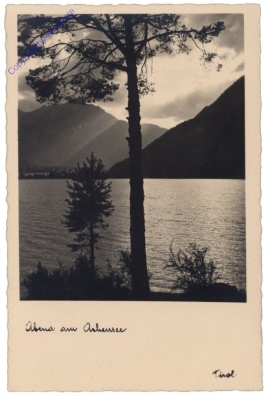 Achensee, Abend am Achensee