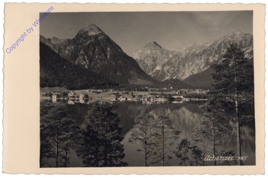 Achensee, Ansicht