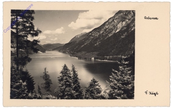 Achensee, Ansicht