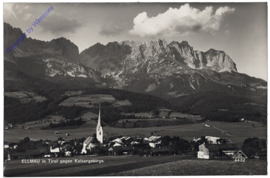 Ellmau, gegen Kaisergebirge