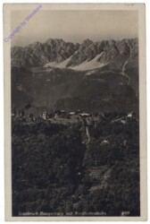 Innsbruck, Hungerburg mit Nordkettenbahn