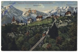 Innsbruck, Drahtseilbahn auf die Hungerburg