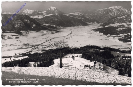 St. Johann, Angerer-Alm Skilift