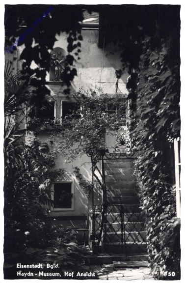 Eisenstadt, Haydn-Museum, Hof-Ansicht