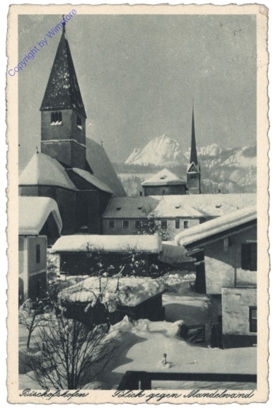 Bischofshofen, Blick gegen Mandelwand