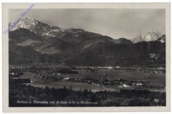 Hallein, u. Dürnberg mit Hohem Göll und Watzmann