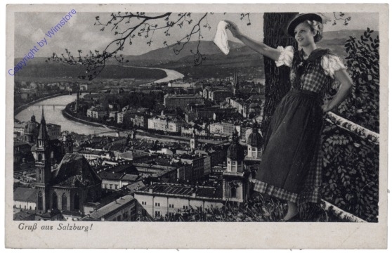 Salzburg, Gruss aus Salzburg