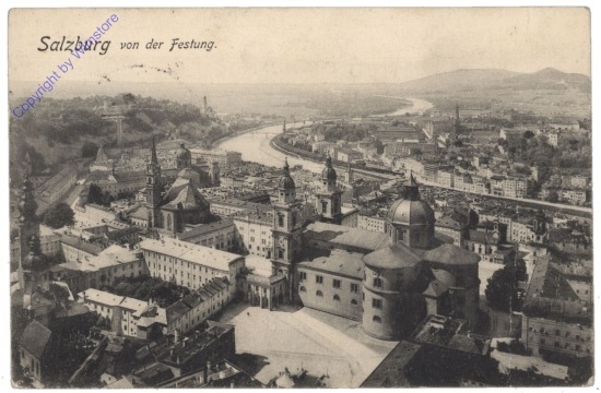 ak166590 Salzburg, von der Festung