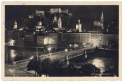 Salzburg, bei Nacht
