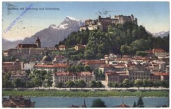 Salzburg, mit Nonnberg und Untersberg